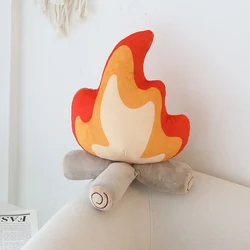 Hoguera de peluche suave para niños – Muñeco de fuego decorativo