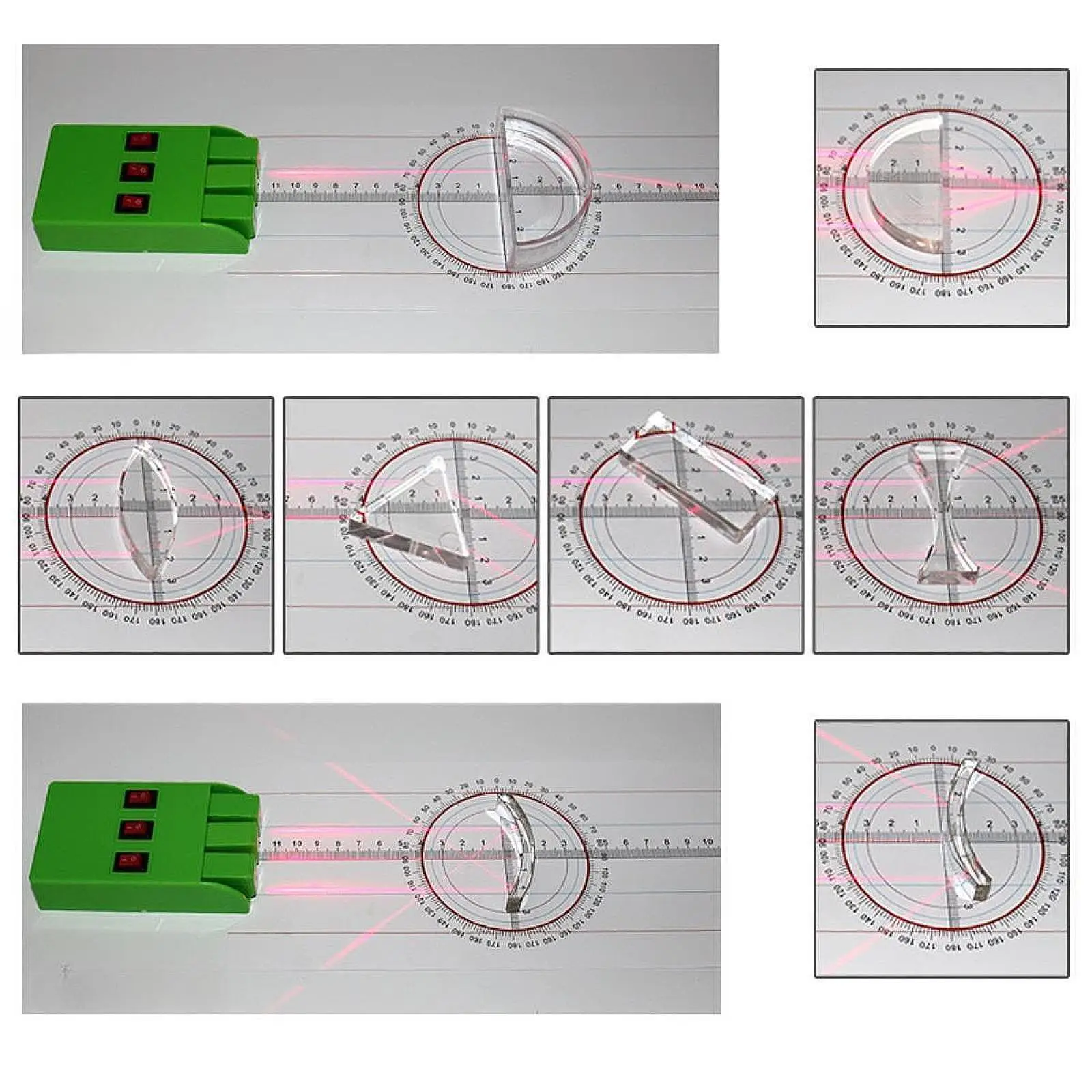 Physical and Refraction Model Learning Lens Teaching Tool Classroom Teaching for
