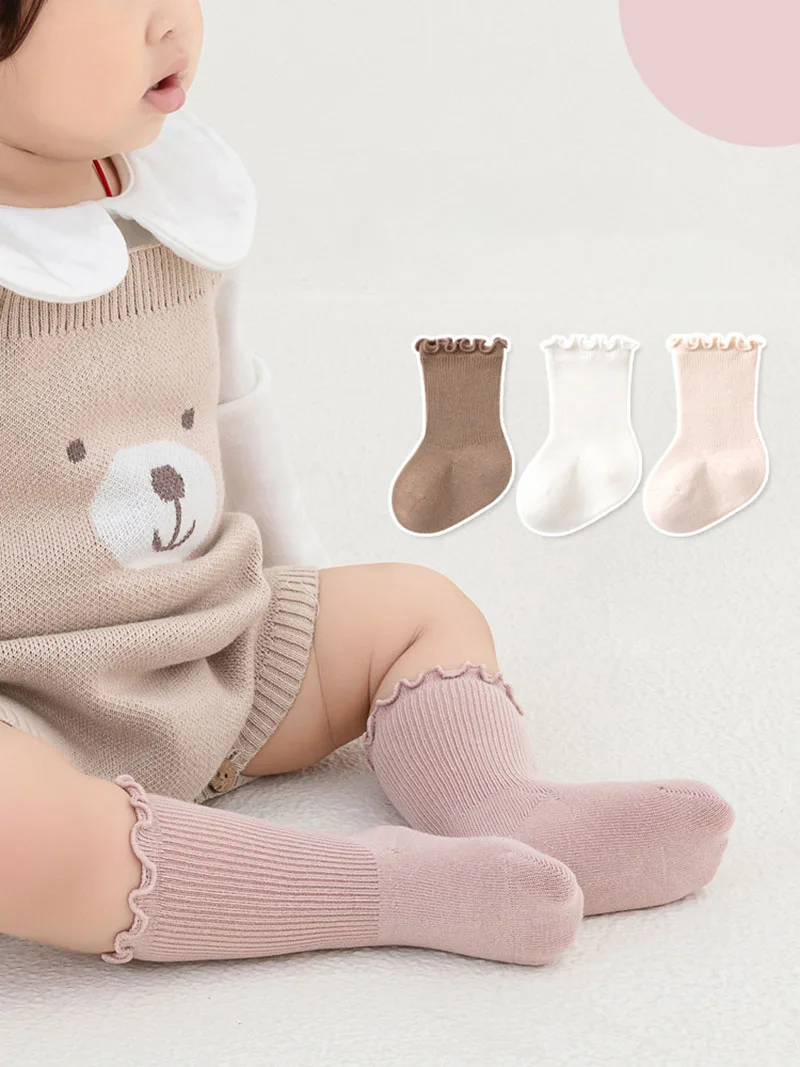 Calcetines de tubo Milangel para niña pequeña – Cálidos y suaves - imagen 5