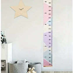 Tabla de crecimiento infantil – Regla de altura colgante impermeable para pared