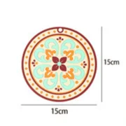 Large circular red