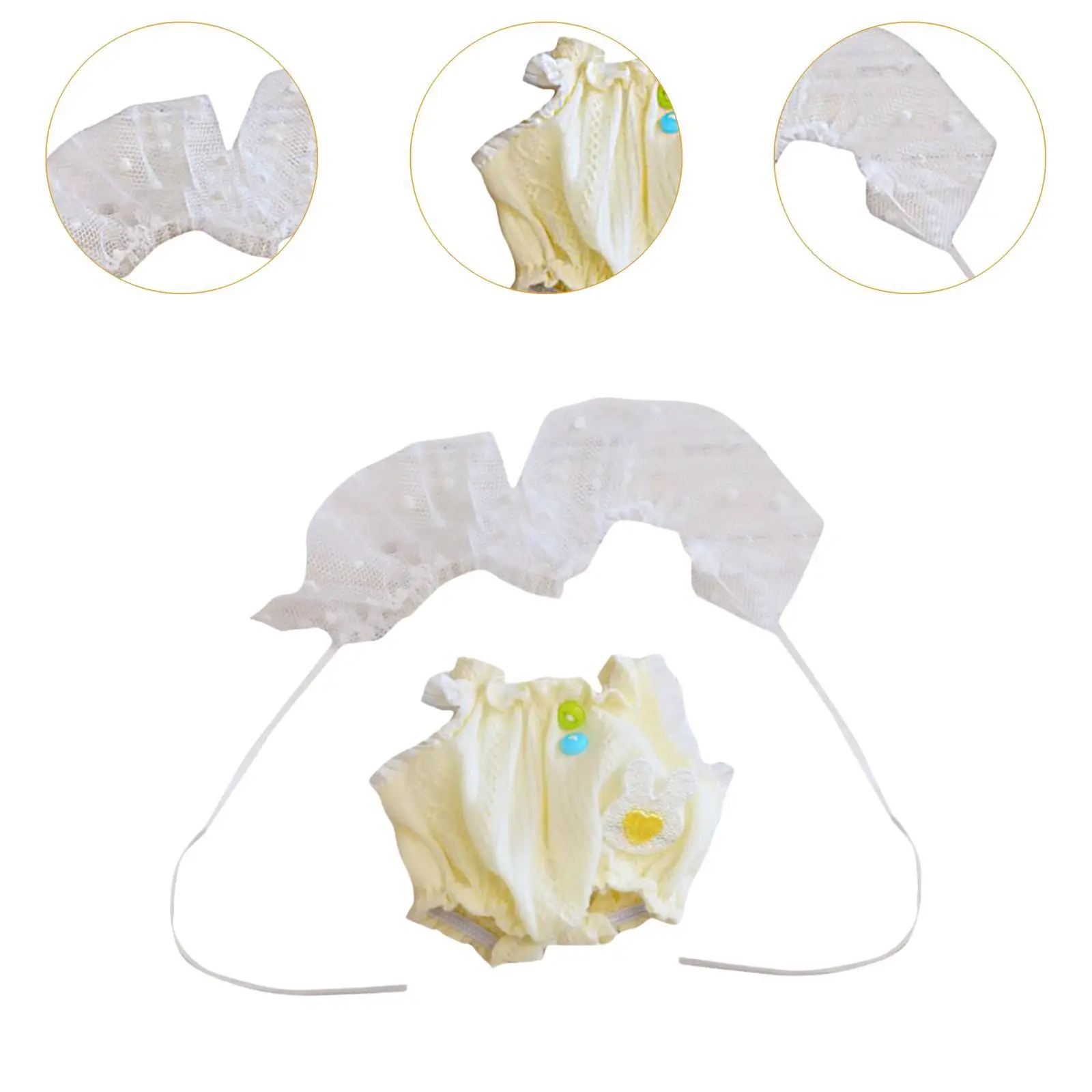 Doll Bodysuit Costume DIY Doll Decor Doll Clothes for 15cm Doll Dress up Girls Dolls