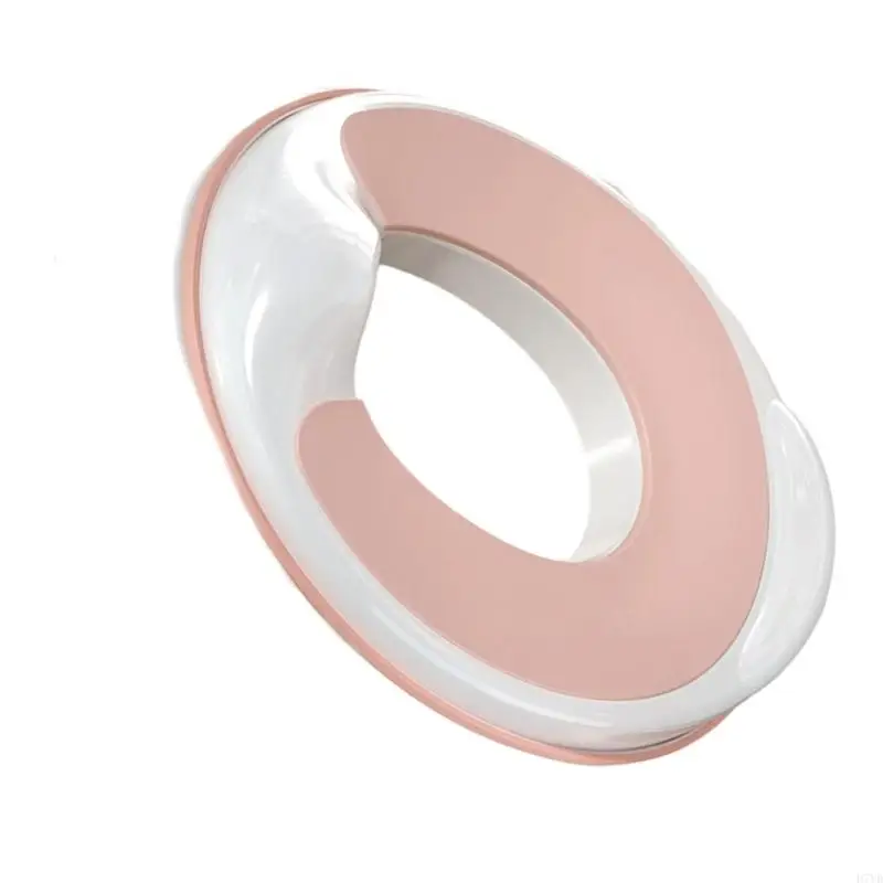 Orinal cómodo para niños D7YD, asiento con borde en forma piel, capa inodoro plástico segura - imagen 2