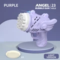 23 holes purple