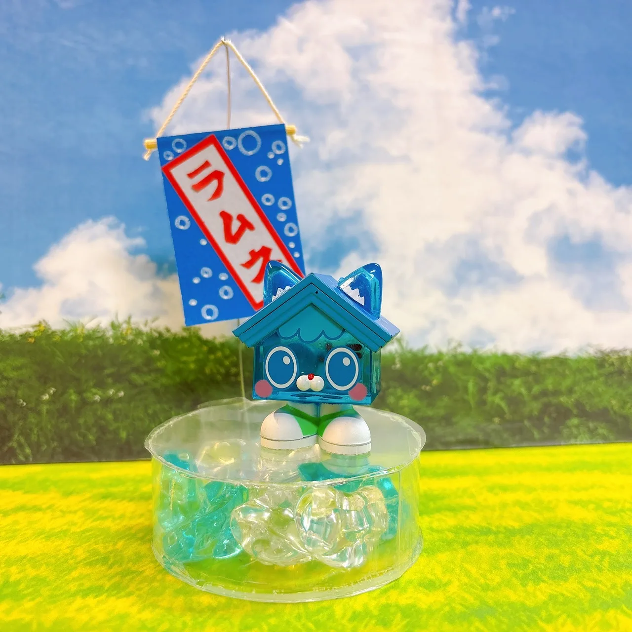 Stasto-juguetes cápsula kawaii Sweet Home Cat, casa recta escocesa, neko mágico disfrazado en zapatos, adorno de escritorio, figuras gashapon - imagen 5