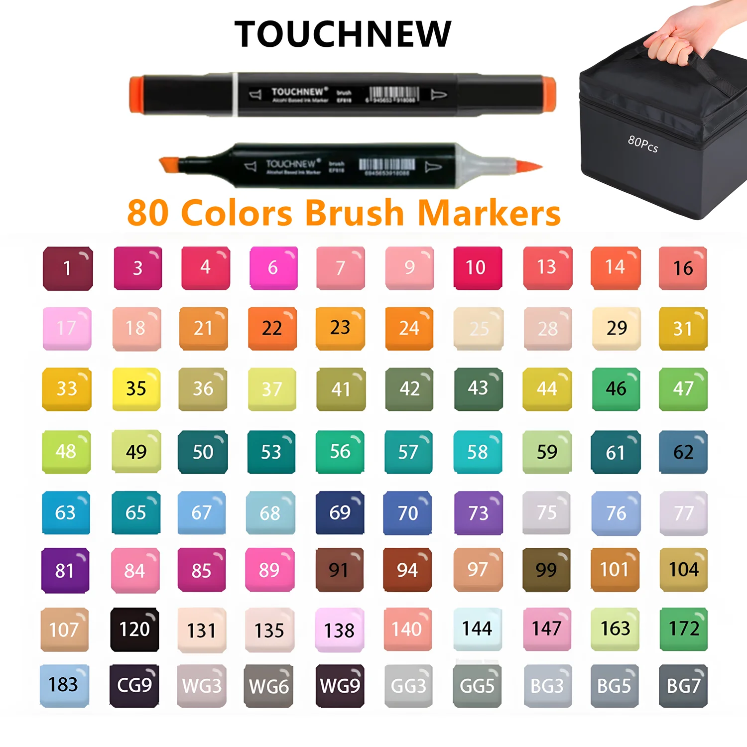 Black 80 Colors