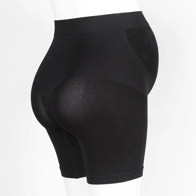 Leggings de maternidad vista frontal con efecto suavizado