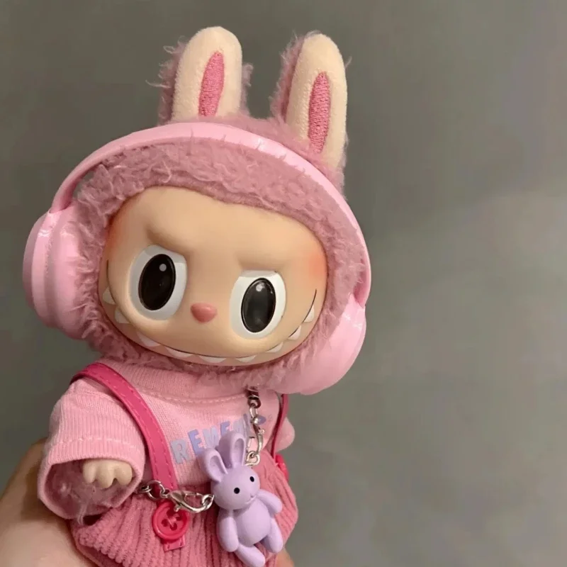 Auriculares Labubu para muñeca – Color macarrón - imagen 2