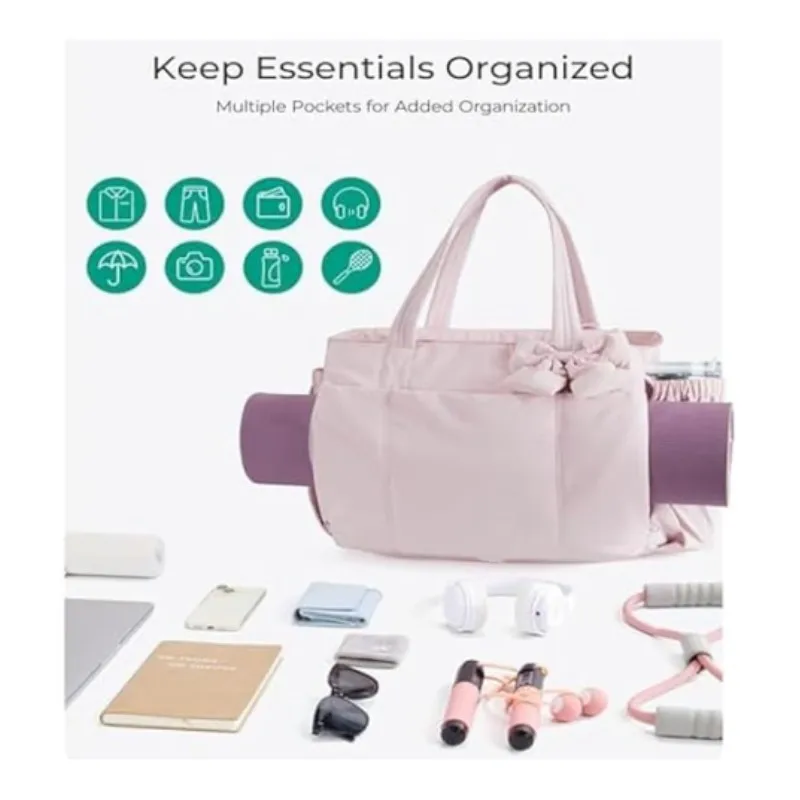 Bolso infantil de algodón con lazo – Bolsa grande para niño y niña - imagen 4
