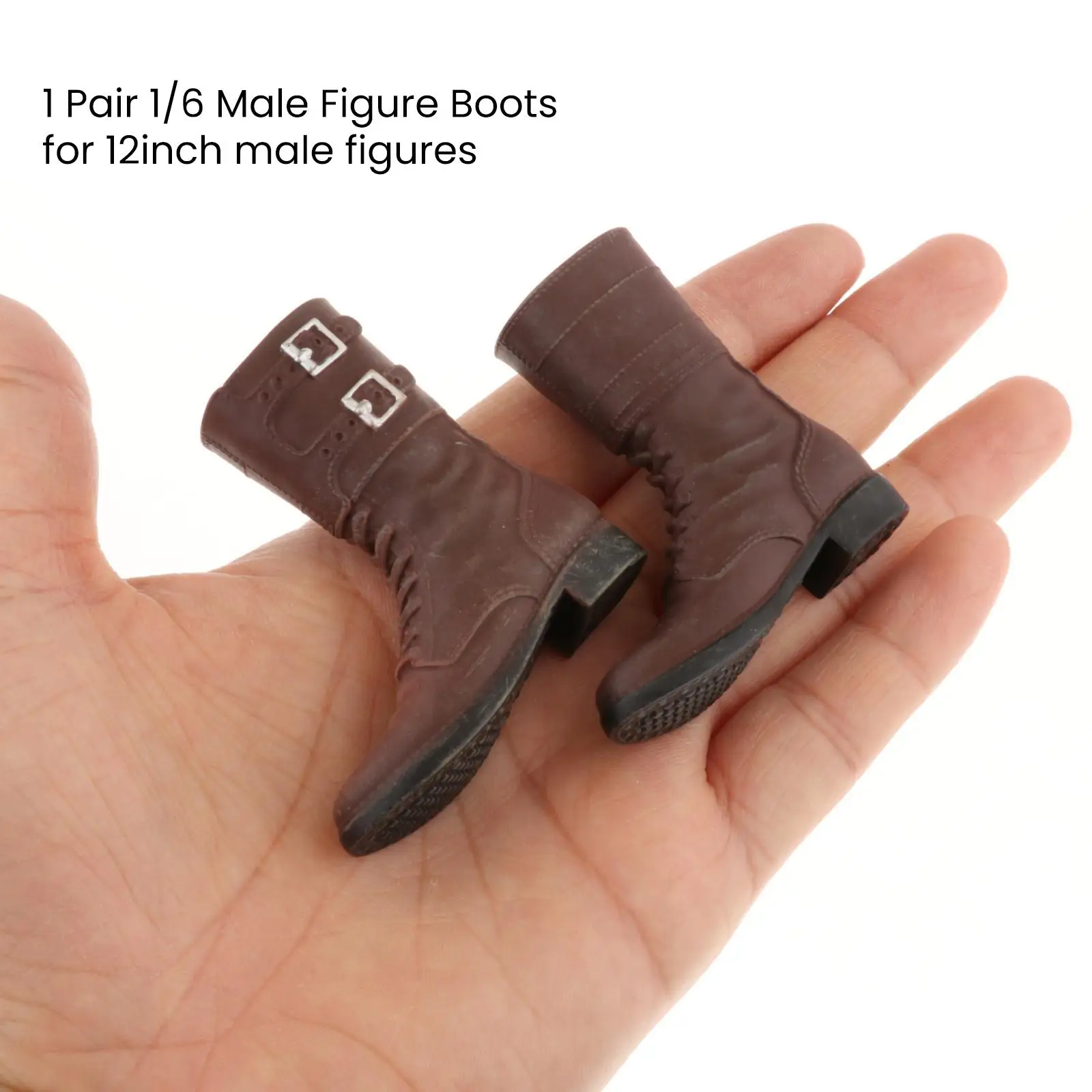 Botas de combate de soldado masculino a escala 1/6, zapatos hechos a mano para juguete HT, cuerpo de figura masculina de 12 pulgadas, modelo de muñeca, figura, accesorios de ropa