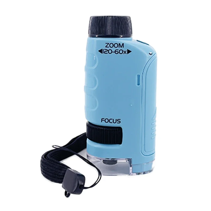 Microscopio de mano LED infantil para ciencia y experimentos - imagen 3