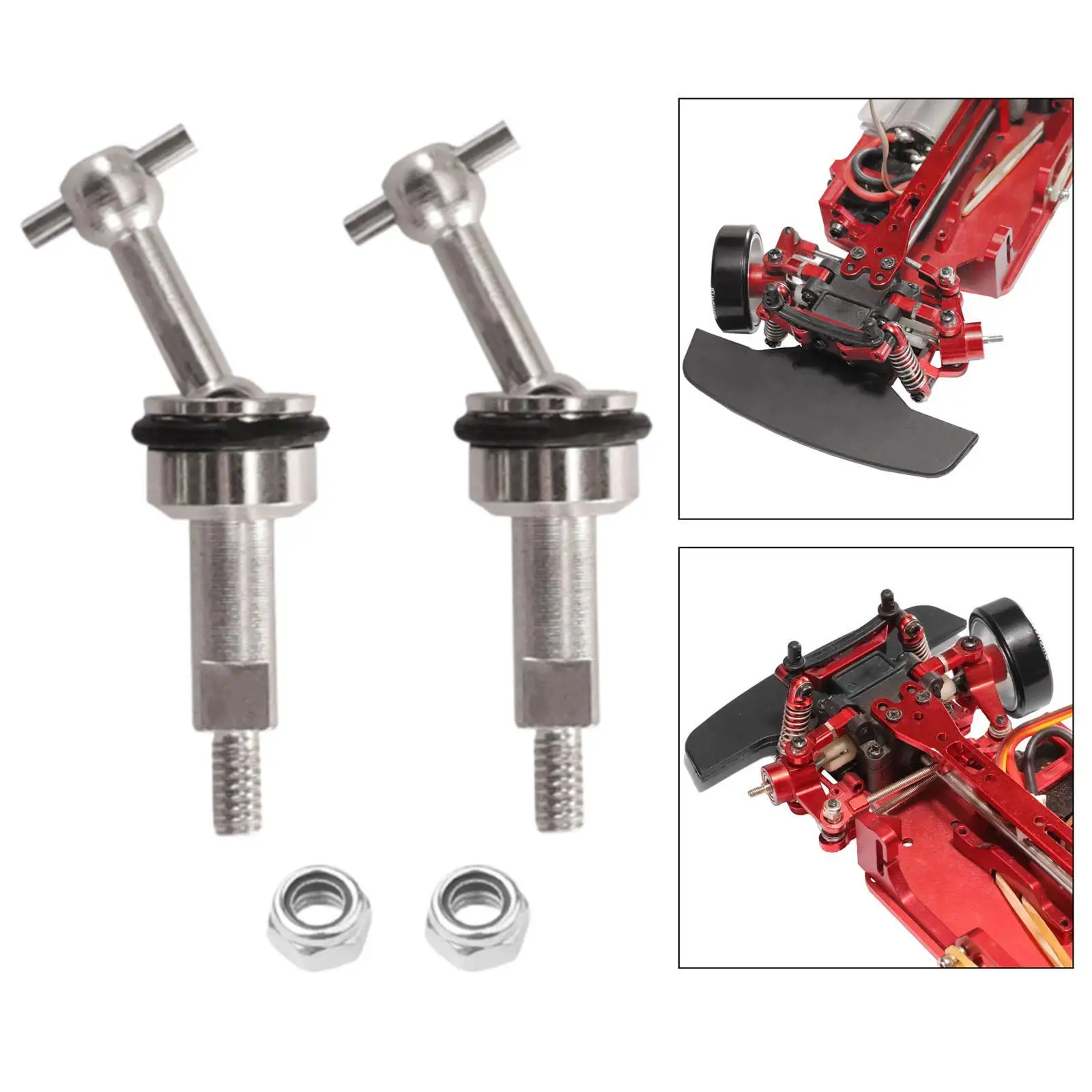 1/28 RC Joint Shafts Universal Driveshaft for K969 K979 1/28 Mini-q Mini-z Iw04M 284131 P929 P939 RC Car Replacement Part