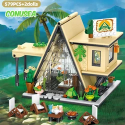 Tienda de campaña infantil – bloques construcción mini ciudad