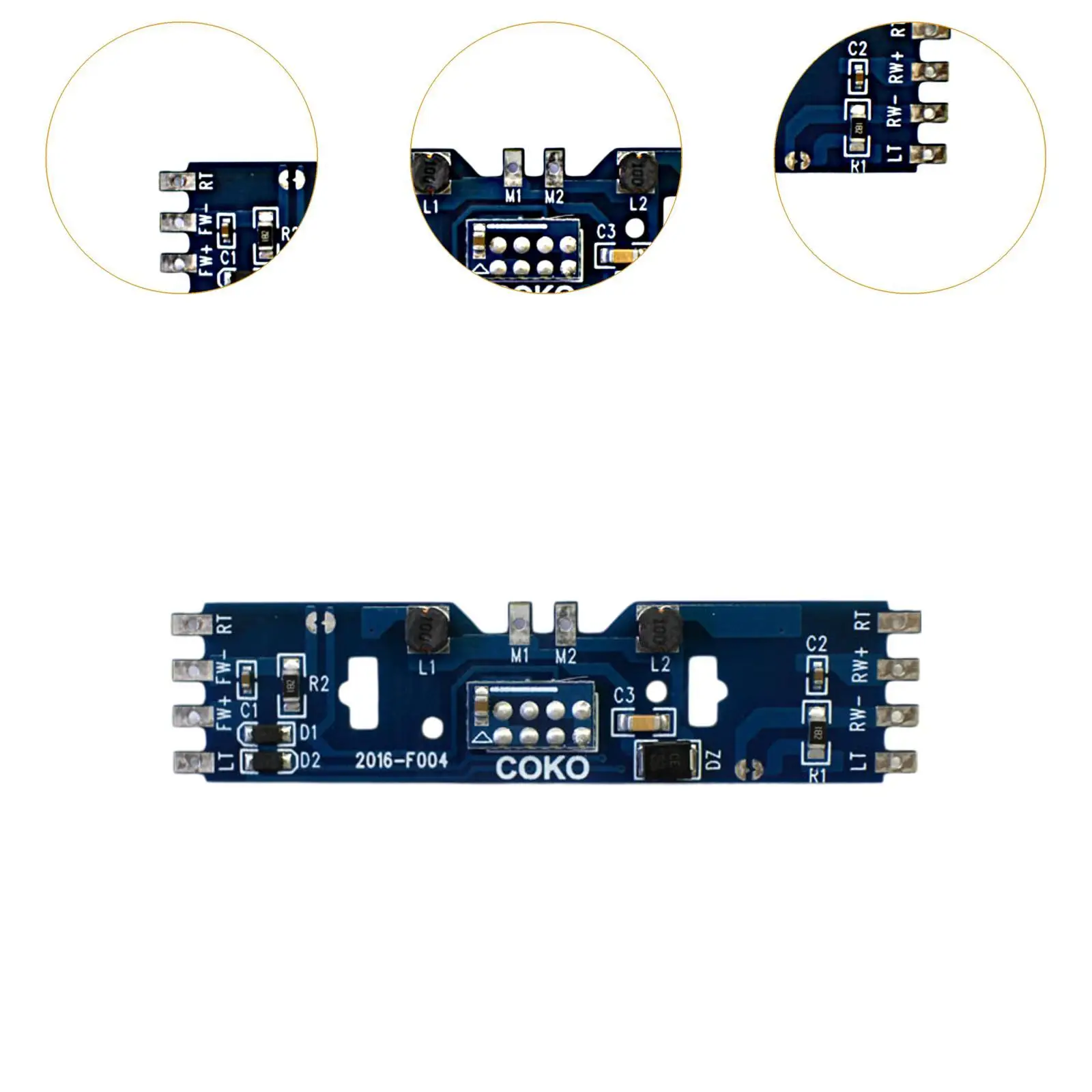 Railways Trains Circuit Boards Universal Electric Train Parts Upgraded PCB Board for 1/87 HO Scale Model Railways Toys Hobbies