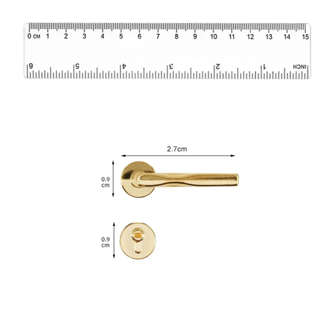 Mini 1/6 Scale handle Furniture Accessories DIY Kit Decration