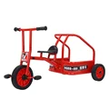 Red rubber wheel