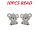 10Pcs Gray