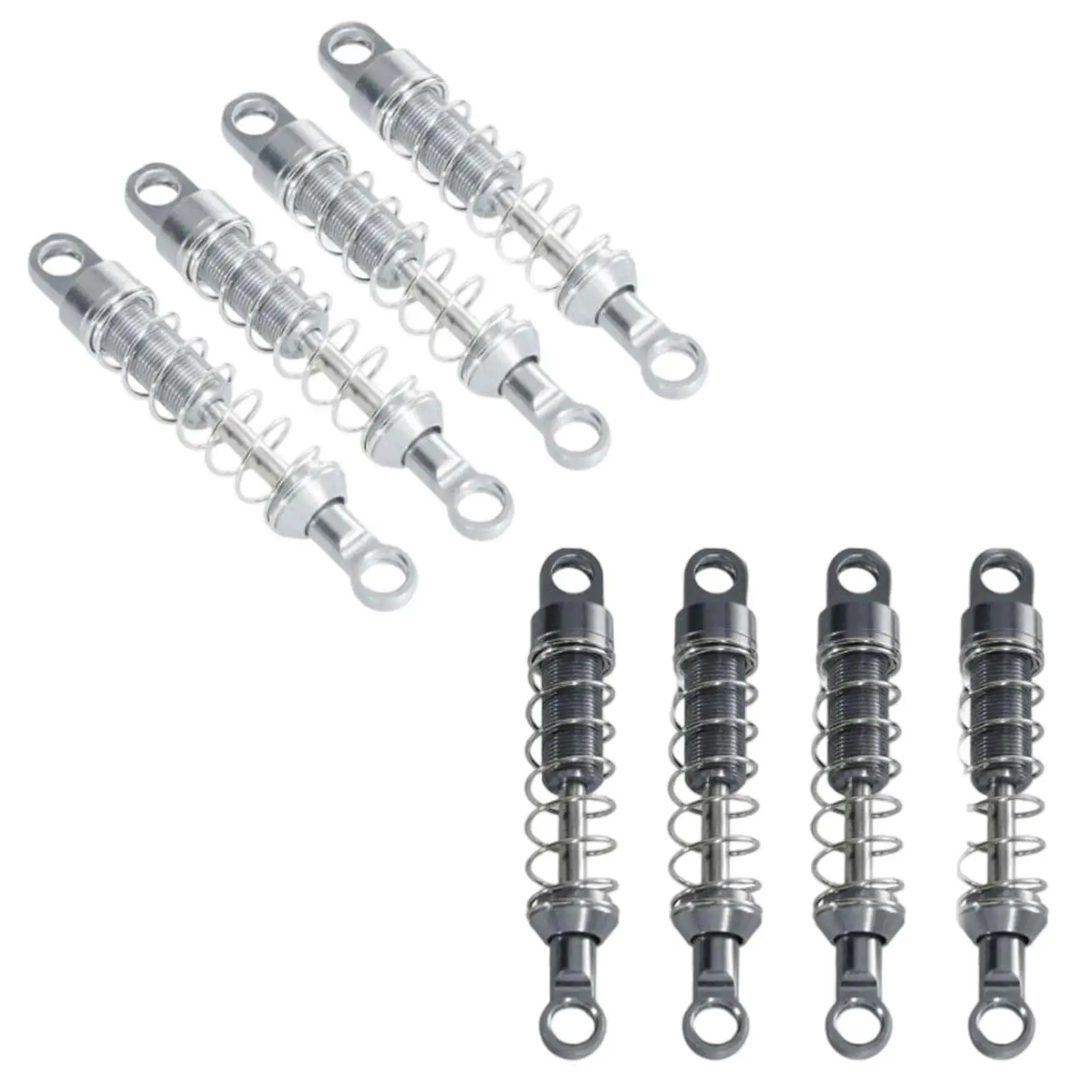 4x Metal Shock Absorbers Spare Parts Replacement Accessories,Assembled,Dampers Metal Spring for 1/12 MN99S MN82 MN78 Crawler 4x Metal Shock Absorbers Spare Parts Replacement Accessories,Assembled,Dampers Metal Spring for 1/12 MN99S MN82 MN78 Crawler