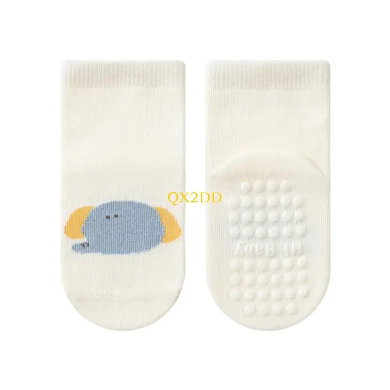 QX2D CAPILLOS CAREATORES CAREATE, 1 par calcetines piso bebé para niños pequeños agarre - imagen 4