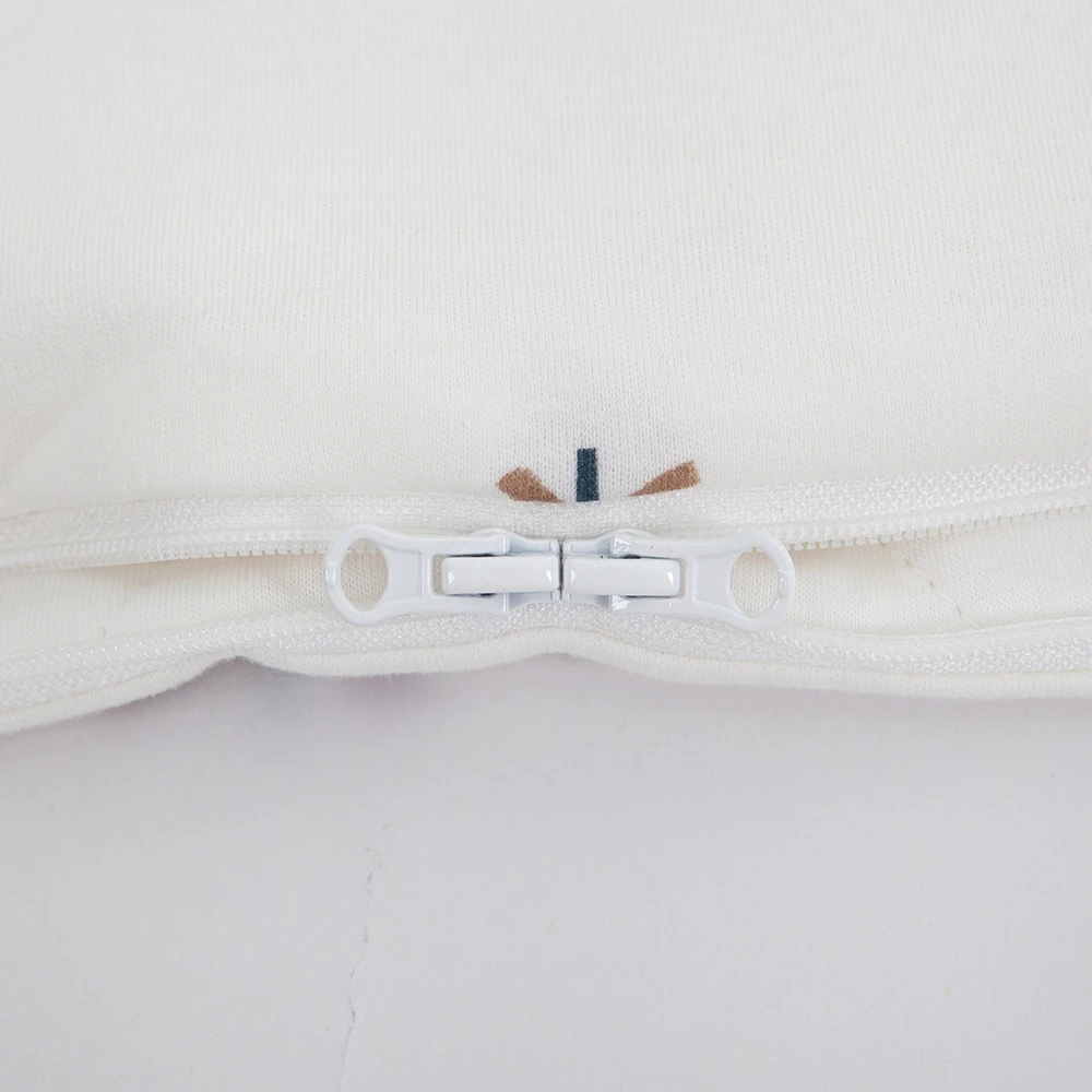 Saco de dormir para bebé, sacos de dormir sin mangas de algodón suave para otoño, edredón antipatadas con estampado de oso Beige de dibujos animados, manta portátil para niños - imagen 5