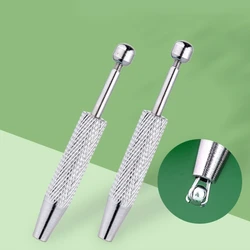 Herramienta de Agarre con Pinza de 4 Puntas para Bolas y Cuentas, Pinzas de Cristal, Recogedores, Agarradores de Alta Precisión para Perforaciones y Fabricación de Joyas