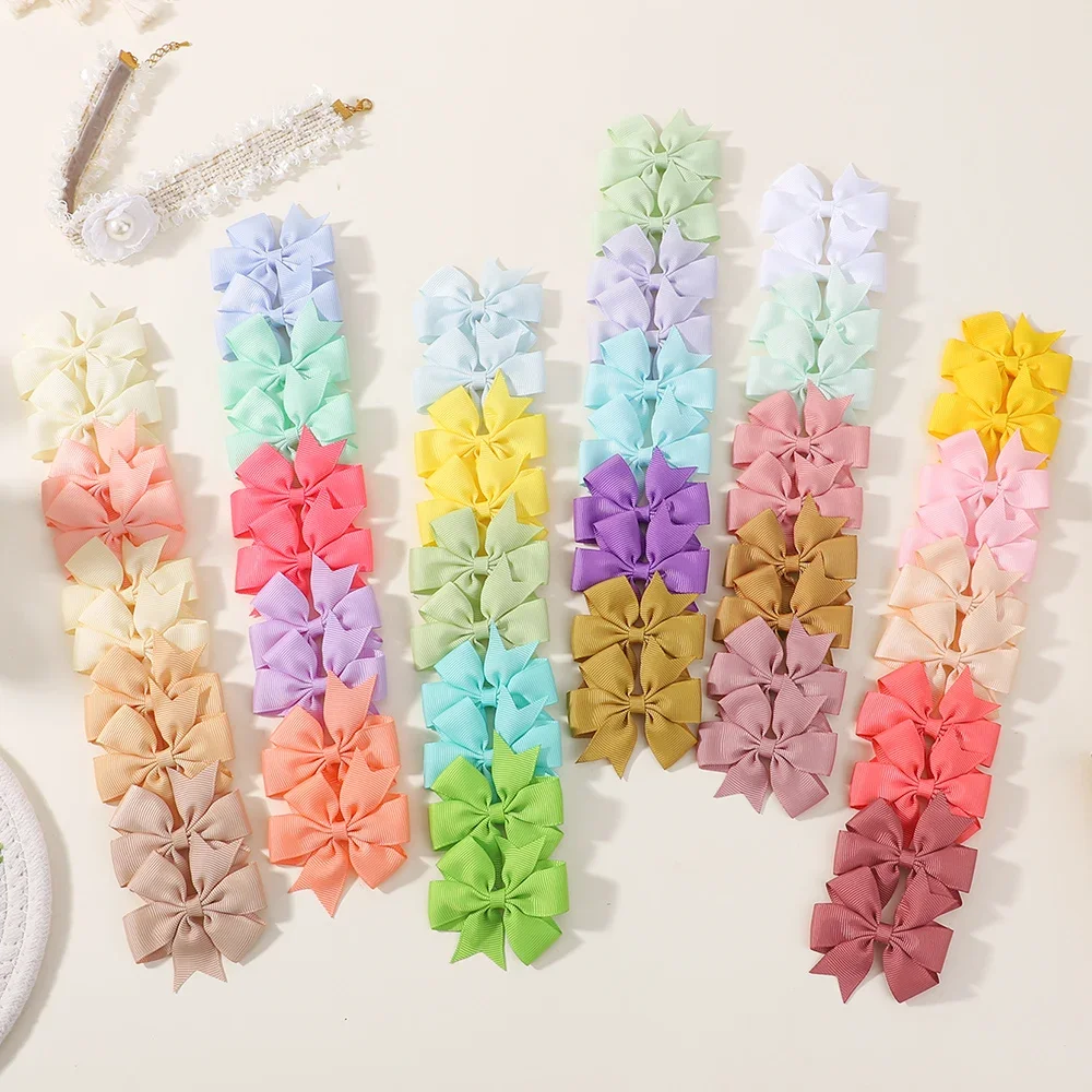 Pinzas de lazo para niña – Pack de accesorios de grosgrain - imagen 2