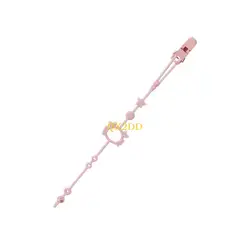 Sujetachupetes de silicona con clip – Para cochecito y trona