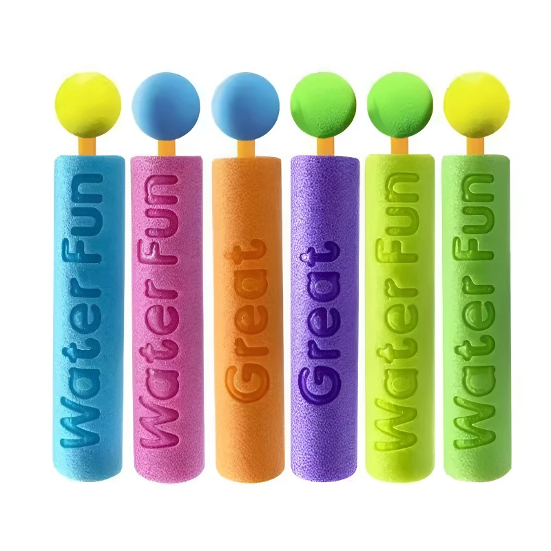 Pistola de agua para niños, juguetes de espuma para pistola de agua, chorro de agua, disador, Atirador, piscina al aire libre, juegos de playa, 1/3/5 unidades - imagen 5