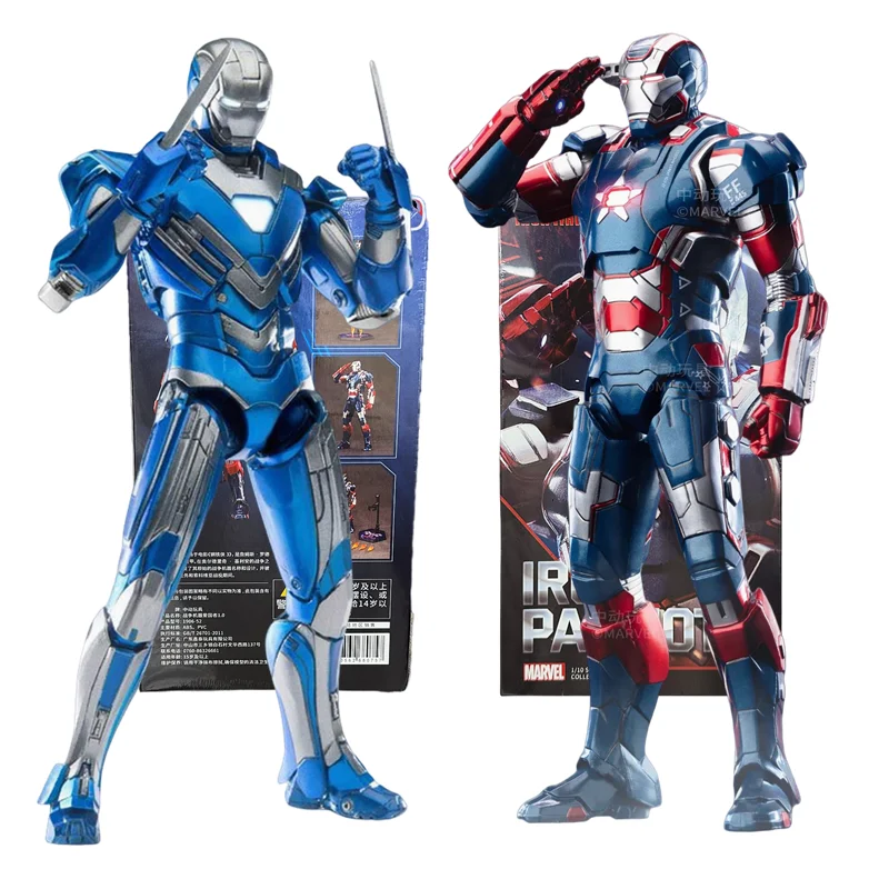 ZD Toys-figura de acción de Iron Man, Iron Man, Patriot MK1-7, MK17, MK33, MK85, MK30, War Machine Legends, vengadores, Tony Stark, juguete coleccionable, regalo - imagen 2