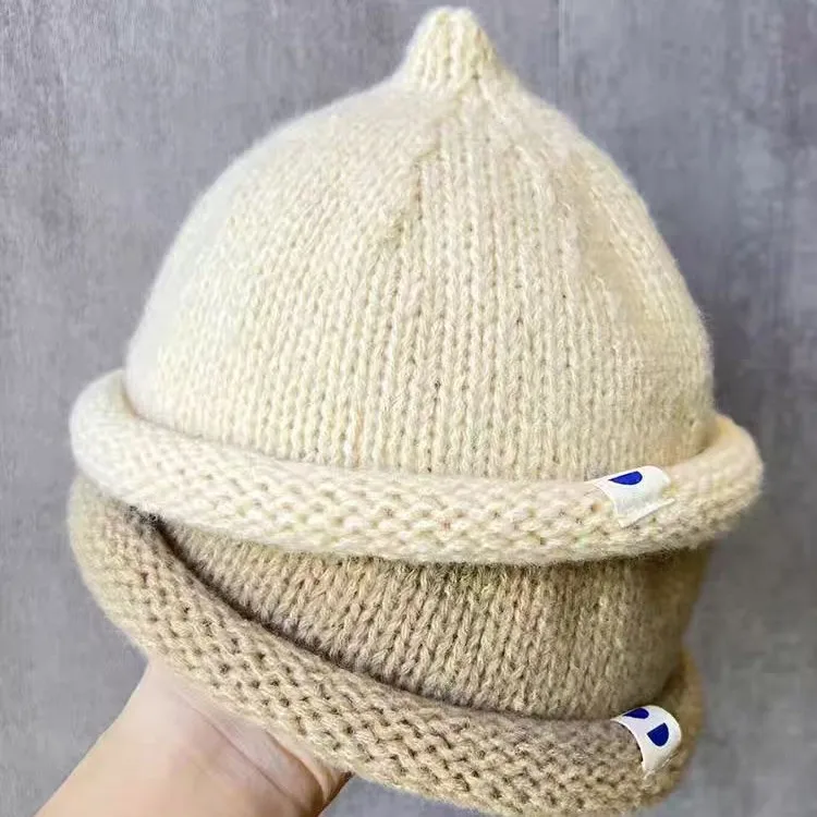 Gorro de invierno tejido para niño – Suave y cálido sin ala - imagen 3