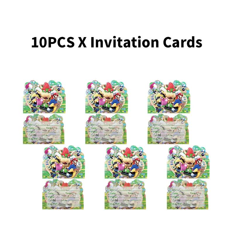 10pcs Cards