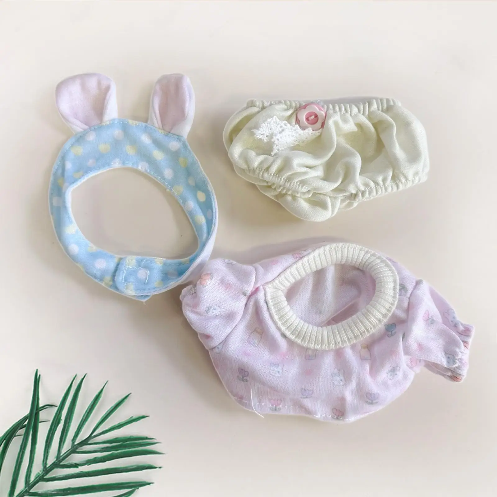 Doll Clothes Suit Costumes Hair Accessories Girls Gift Dress up Doll Clothing