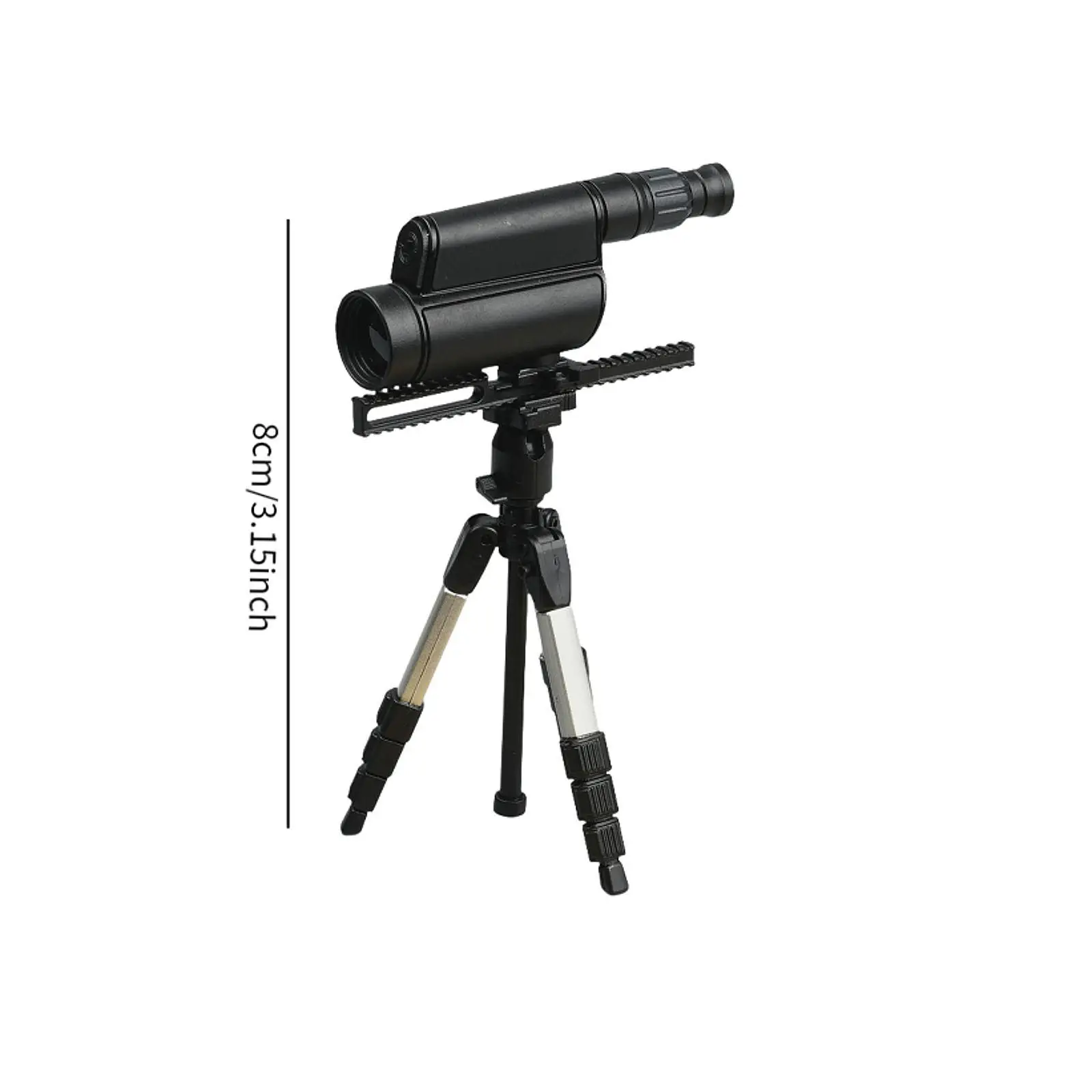 1/6 Scale Tripod Observation Mirror Model,Miniature Equipment,Scale Male Accessories for Male Figure Doll accessories