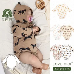 Body de algodón para bebé – Mono manga corta Recién nacido y niña