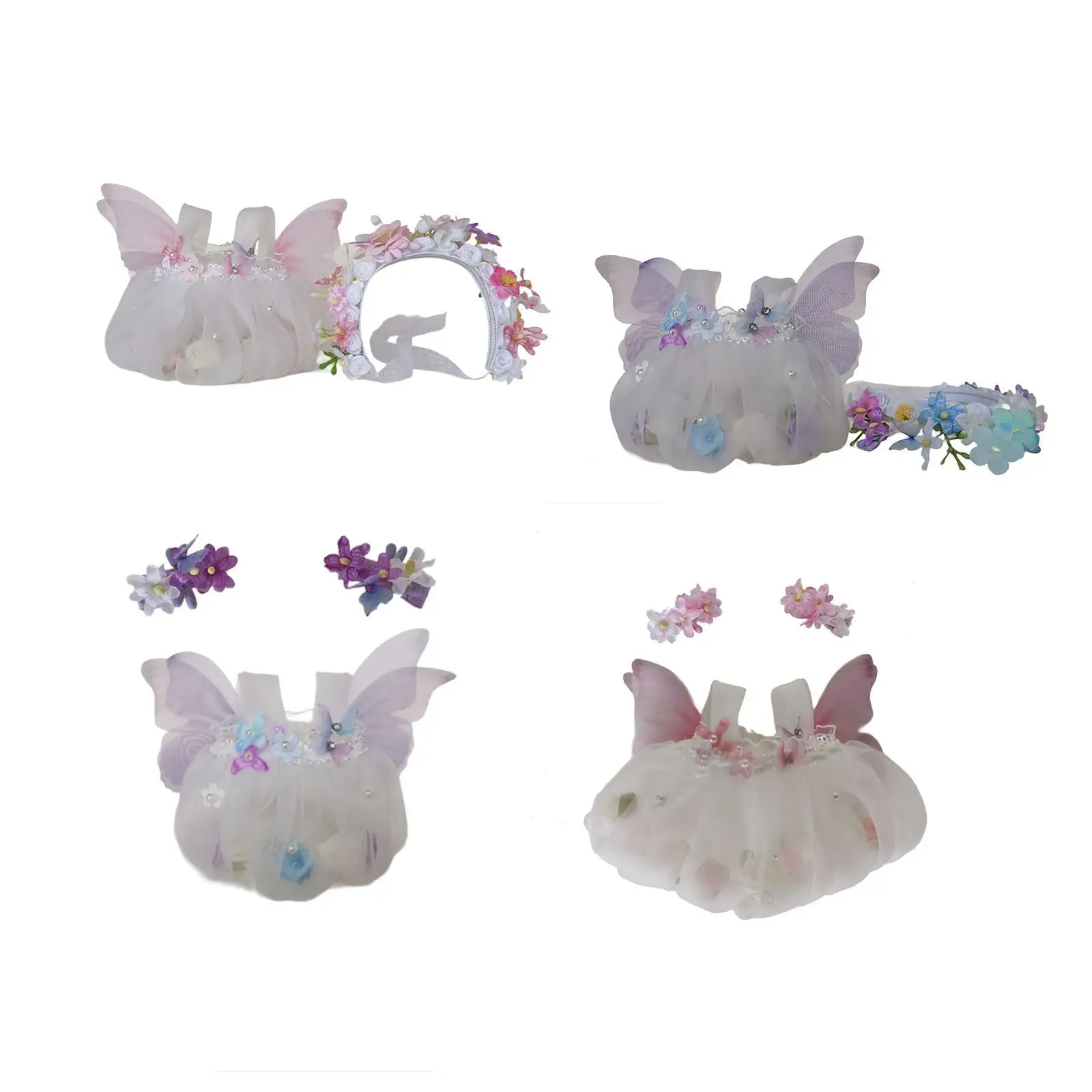20cm Doll Clothes Fairy Doll Dress Trendy Soft Costumes DIY Doll Toy Doll Dress