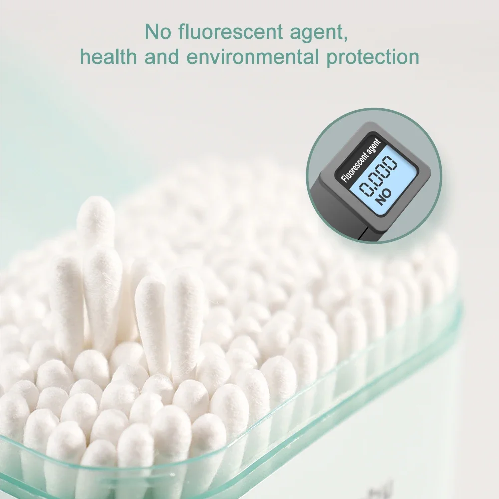 Hisopos hipoalergénicos de algodón orgánico para bebés - imagen 3