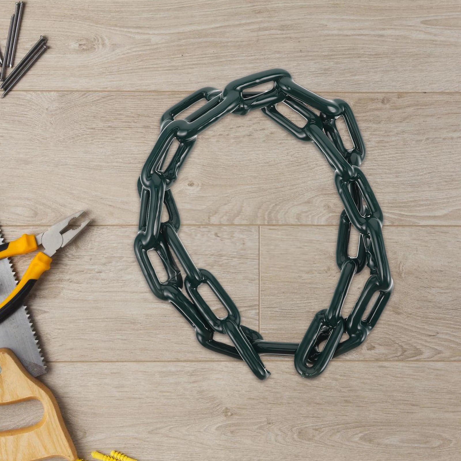 Cadena de columpio de hierro resistente, cadena ajustable de 1M para asiento de columpio para niños pequeños, accesorios de repuesto para parque infantil al aire libre - imagen 4