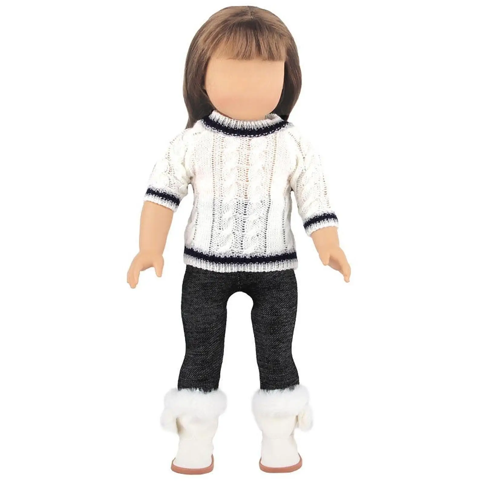 18 inch Doll Sweater Doll Outfits Costume Cute Stylish Clothes Casual Wear for Children's Day Party Favors Activity Game Gift