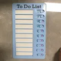 To Do List Blank