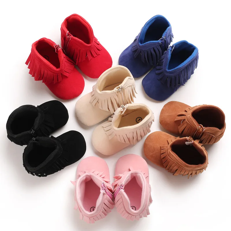 Botines de bebé con suela antideslizante – Cómodos para otoño e invierno - imagen 3