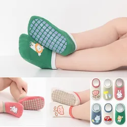 Calcetines antideslizantes de algodón suave para bebé – Seguro