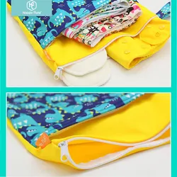 HappyFflute Bolsa portapañales impermeable de neopreno para bebé