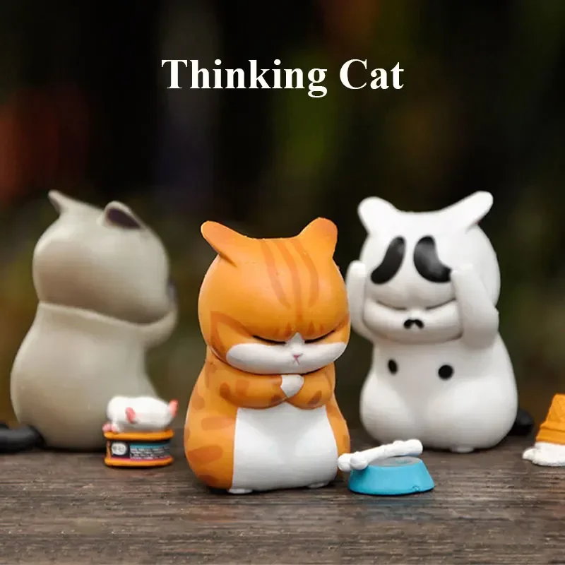 Juguete felino misterioso – figuras naranjas divertidas para niños