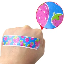 Tiritas adhesivas infantiles con diseños de dibujos animados impermeables