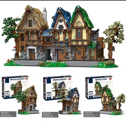 Set bloques construcción medievales - Casa mágica para niños