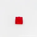 200pcs clear red