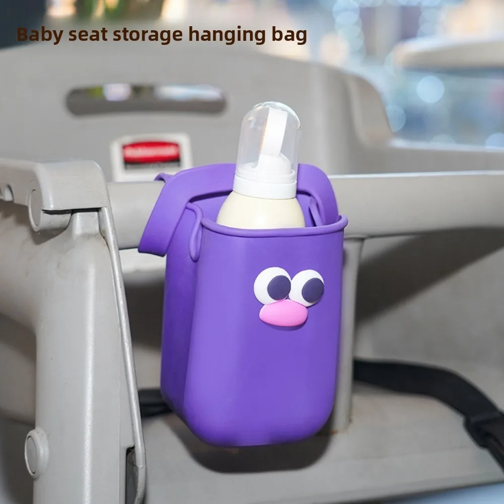 Portavasos de silicona para cochecito de bebé, portavasos para bicicleta, silla de ruedas, cochecito, Scooters, fácil instalación, soporte multifuncional - imagen 4