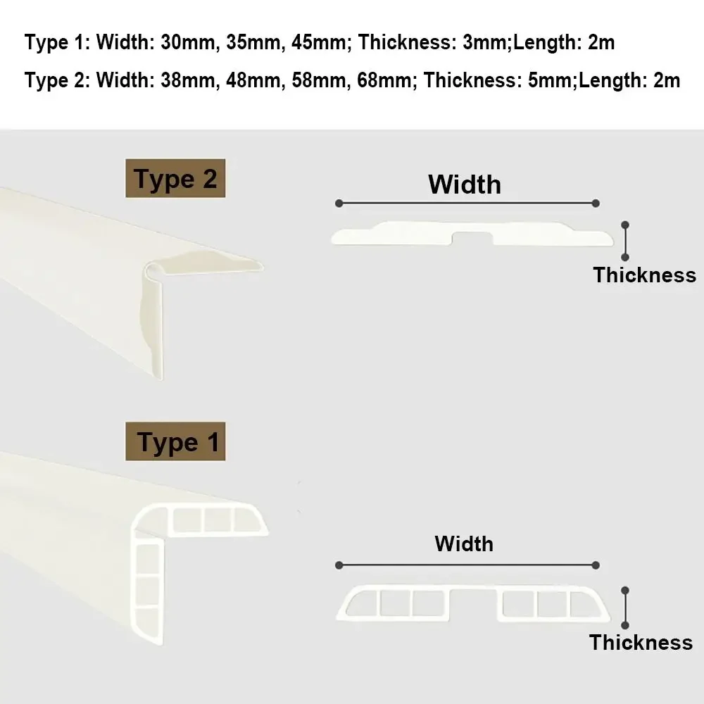 Bande de protection Invisible Anti-Collision pour bord de Table, protection d'angle de meubles en PVC Transparent, pare-chocs d'airbag d'armoire souple - imagen 2