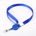 blue lanyard