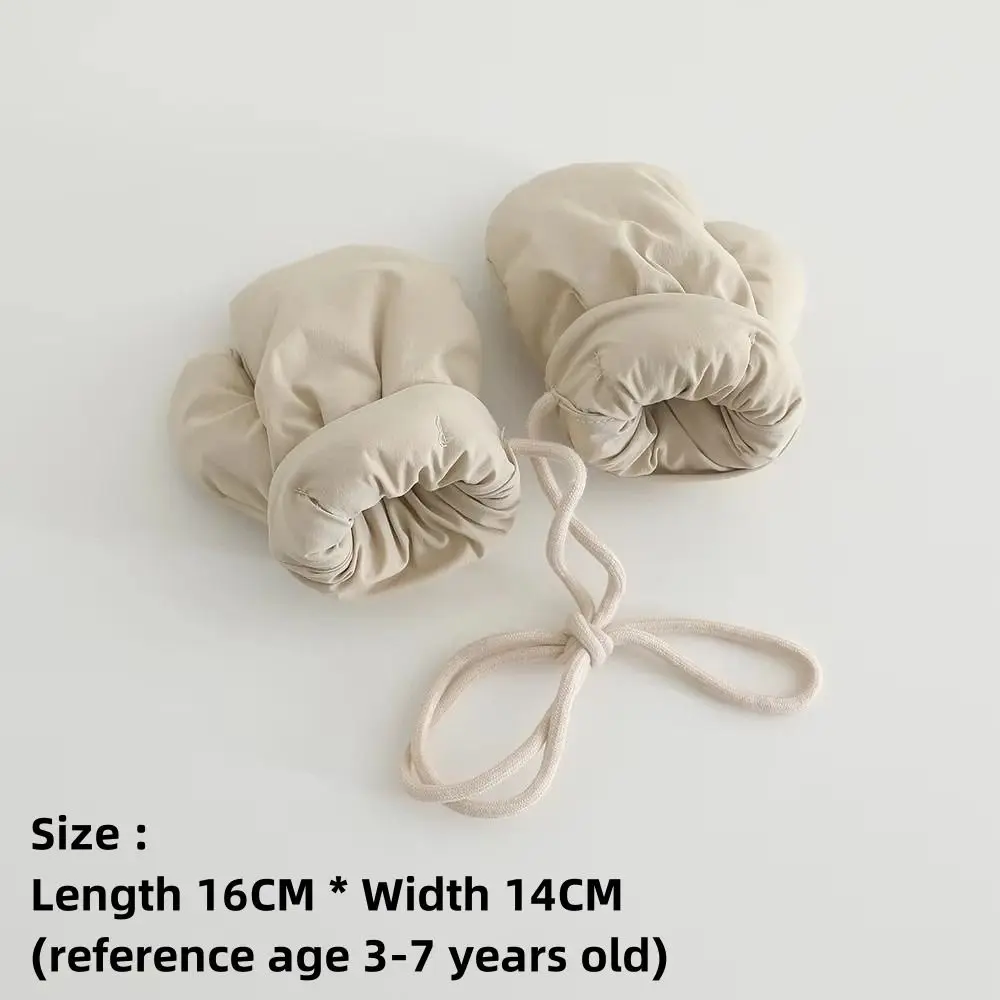 Guantes impermeables para niño con forro polar y cordón ajustable - imagen 4